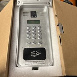 Brand new in the box open but never used gate entry