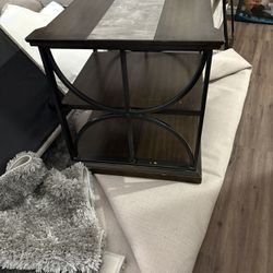Two End Tables And the Center Table