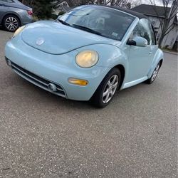 Convertible Volkswagen Beetle