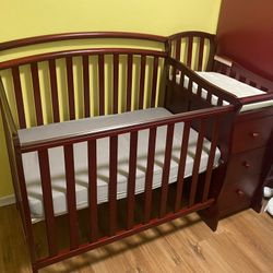 Dream On Me Crib/changing Table