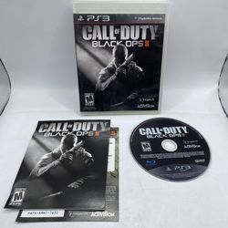Call of Duty Black Ops 2 (PS3 PlayStation 3) CIB, Complete, and tested Zombies!