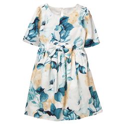 Janie & Jack Floral Easter Dress