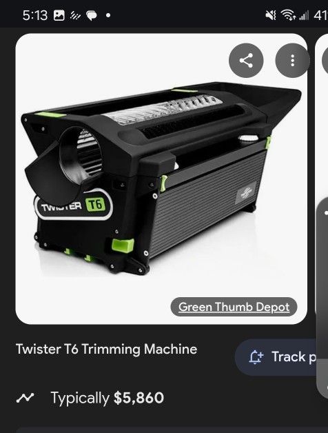 Twister T6 Leaf Trimming Machine