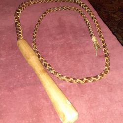 5ft Leather Bull Whip