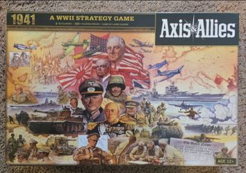 Axis & Allies 1941: The World Is At War WWII Strategy Board Game Avalon Hill