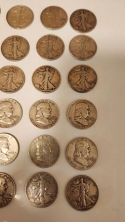 Quarters & Half Dollars $10.00-$30.00