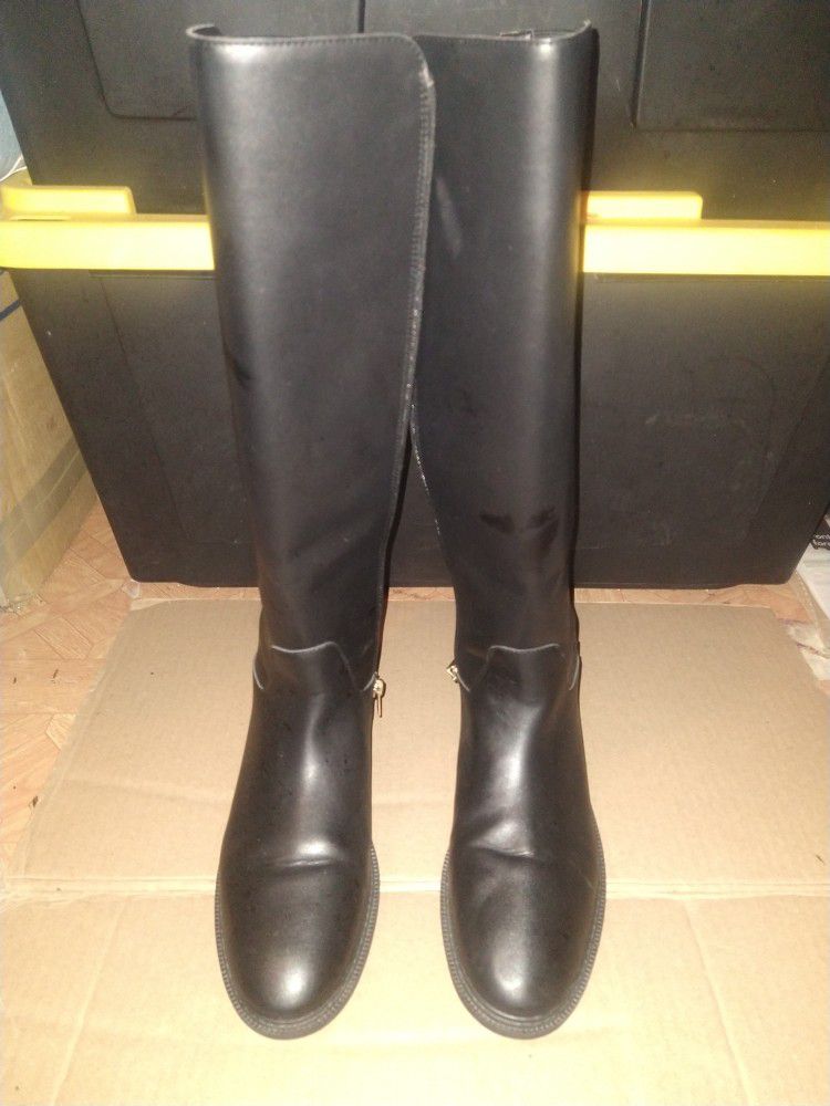 Leather Ladies Boots Coach 