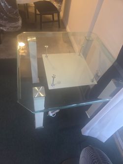 Glass table