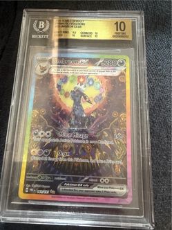 BGS 10 Umbreon 161 Prismatic Evolutions Pokemon