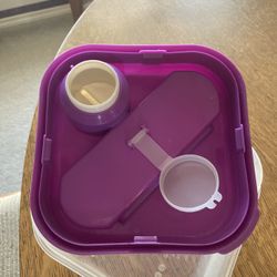Curves Salad Container