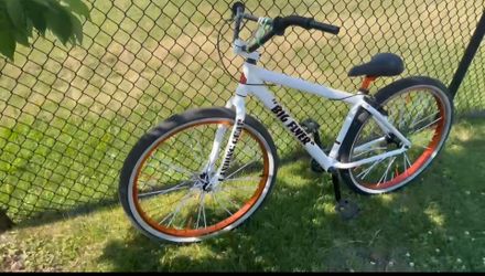 SE Bikes Big Flyer 29-inch White/Orange