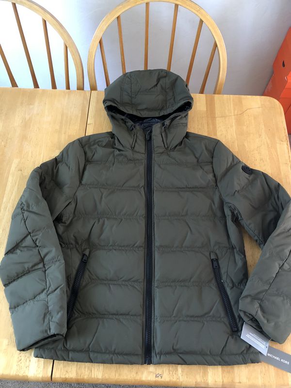 Brand new Michael Kors MK down insulated puffer jacket men’s medium ...