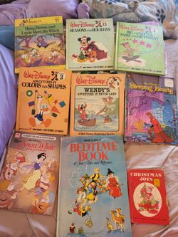 Vintage Book Bundle (mostly Disney)