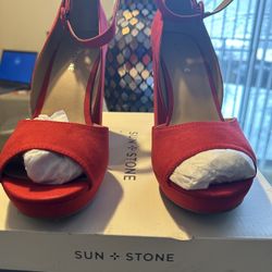 Sun and stone women, sandals block, heel platform, sandals