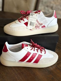 Adidas Indiana University Hoosiers KJ6834 Barreda Decode Lux White Red Size 9.5