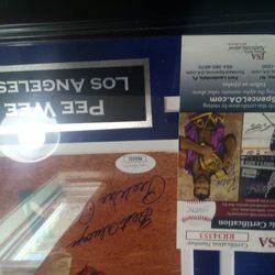 Hall Of Famer Pee Wee Reese Autographed Photo