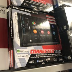 Power Acoustik Double Din Bluetooth Stereo With DVD 