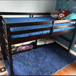 Twin Bed bunk, Tv Stand And Night Table