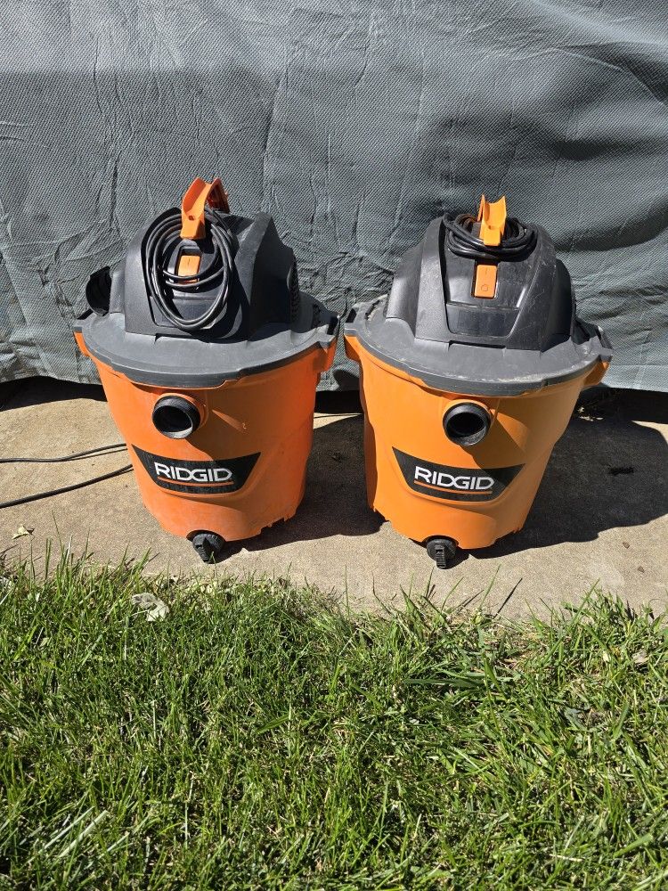 Ridgid Shop Vacs