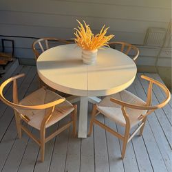 Dining table with 4 chairs