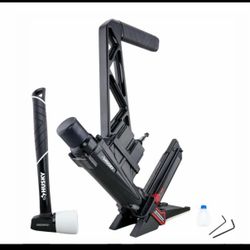 Husky Pneumatic 3-in-1 15.5-Gauge and 16-Gauge 2 in. Flooring Nailer w/ Stapler