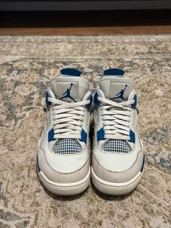 Air Jordan 4 Retro 'Military Blue' 2024 Size 9 No Box
