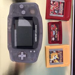 Game Boy Advance And Pokemon Games