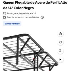 Cama Plegable Queen