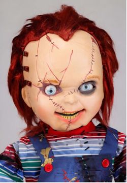 2025 Animated chucky doll 3.5 ft tall moves