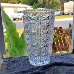 Vintage Bohemian Glass Vase