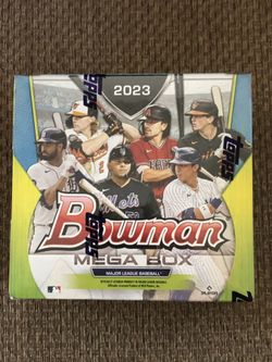 Brand New & Sealed 2023 Bowman Baseball Mega Box