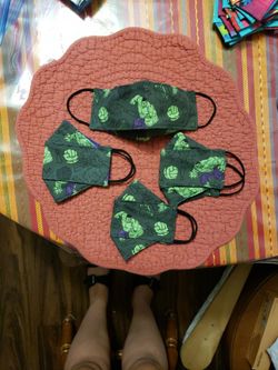 Hulk Smash Kids Face Masks