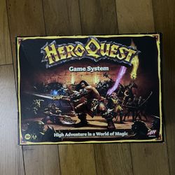 Hero Quest Game System Board Game