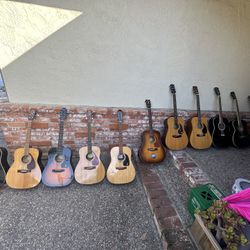 Acoustic Guitar Sale $100 Each!