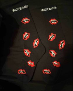 Chrome heart socks
