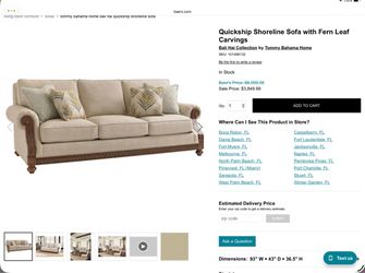 Tommy Bahama Bali Hai Shoreline Sofa