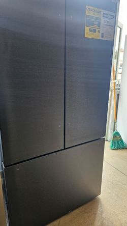 New refrigerator black stainless Warranty Available