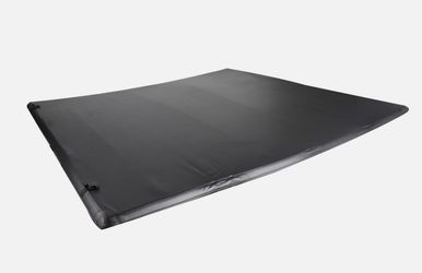 LA Zona Auto Parts 8 ft Trif Fold Soft Cover Tapa Cubierto de 8 pies Chevy Ford Dodge Toyota GM Vinyl Material