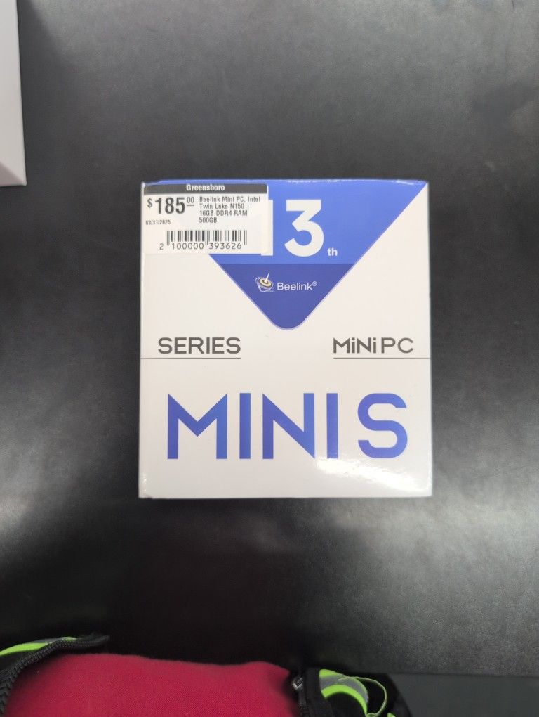 Beelink Mini PC S 13 Series 16 Ram 500 Storage