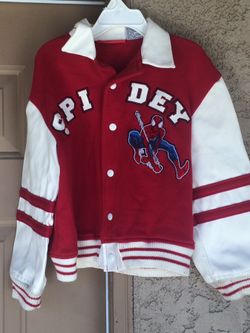 Boys Spider-Man jacket size 5 $10