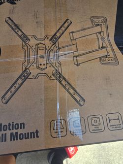Full Motion TV Wall Mount (Swivel)