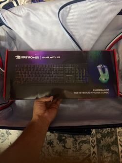 iBUYPOWER Chimera KM7 RGB Gaming Keyboard + Mouse