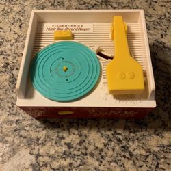 Vintage Fisher-Price music box/record player