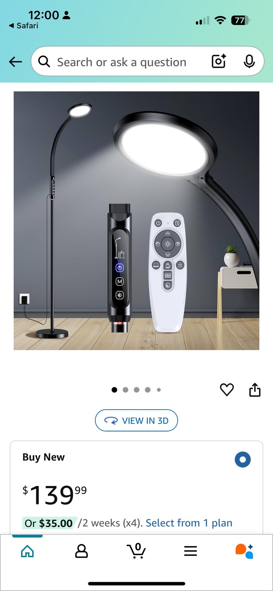 Happy Light Therapy lamp 11000 Lux,LED UV-Free Sunlight lamp and 10 Adjustable Brightness Levels