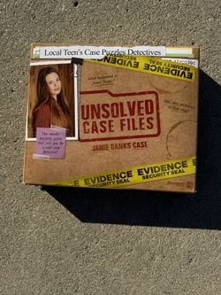 Unsolved Case Files: Jamie Banks Case Murder Mystery Game
