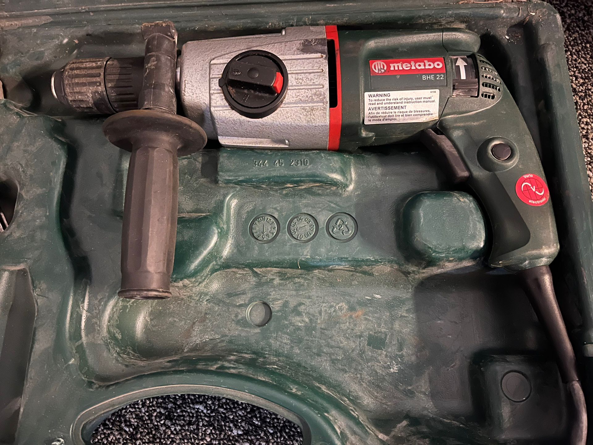 METABO 1/2” Hammer drill