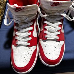 Red High Top Nikes
