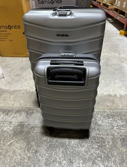 Samsonite Amplitude 2-piece Hardside Set  -Silver