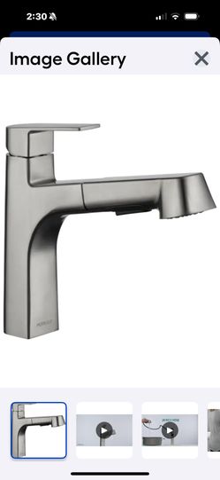 Peerless Xander Stainless Steel Single Handle Deck-mounted Kitchen Faucet 