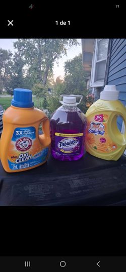 Arm & Hammer OxiClean, Fabuloso, Suavitel Bundle